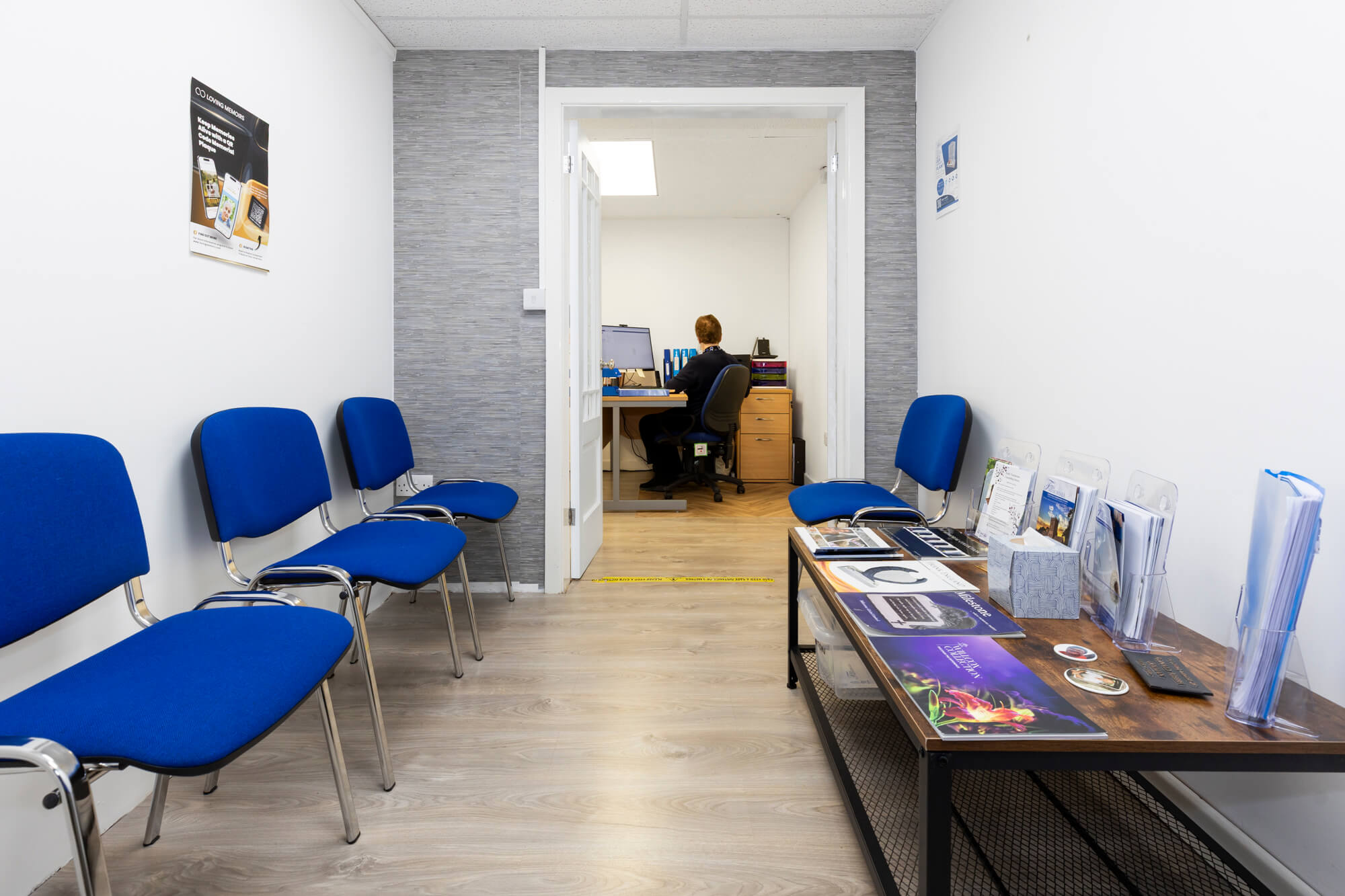 Fine Memorials Taunton Interior - Cheyne Walk. BRAMM Accredited Headstones and Memorials in and around Taunton, Somerset