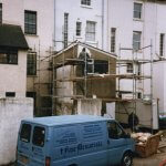 Fine Memorials renovation at Heavitree Road showroom, Exeter – 1996 building transformation